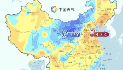 三股冷空气将接连登场 部分地区或现同期少见大风