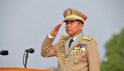 九三阅兵结束，缅甸代总统敏昂莱最后一个离开中国，临走前提出一个不情之请