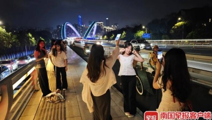 突然爆火！南宁这座桥变身“猫耳朵”，不少人扎堆打卡