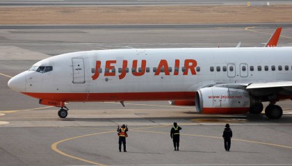 韩国客机失事事故后 济州航空约6.8万张机票被取消