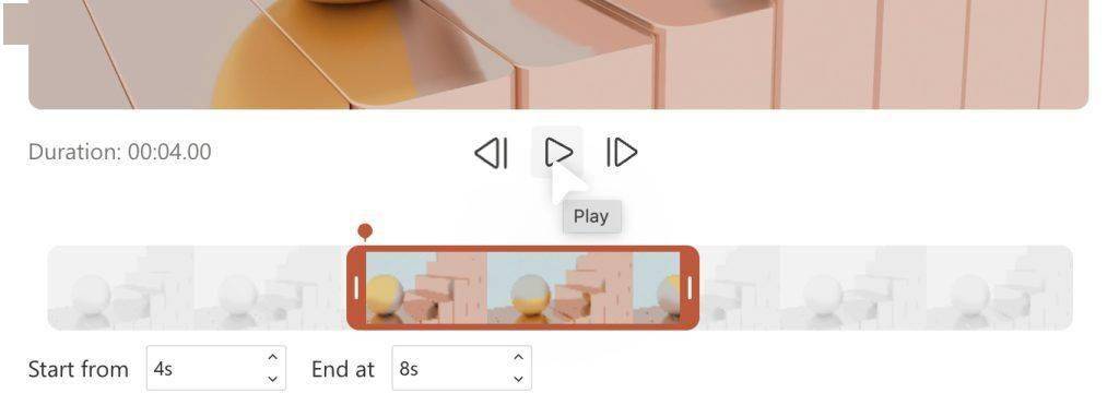 网页版微软 PowerPoint 新特性：可直接修剪视频