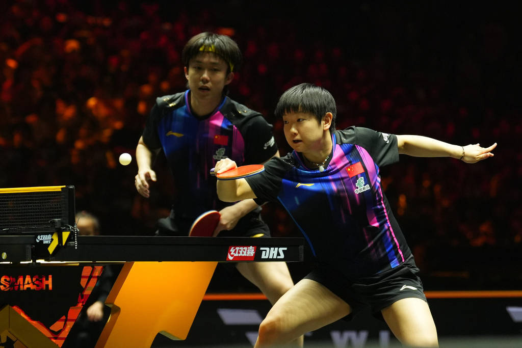 王楚钦/孙颖莎再次横扫赢球,国乒提前锁定大满贯混双冠军