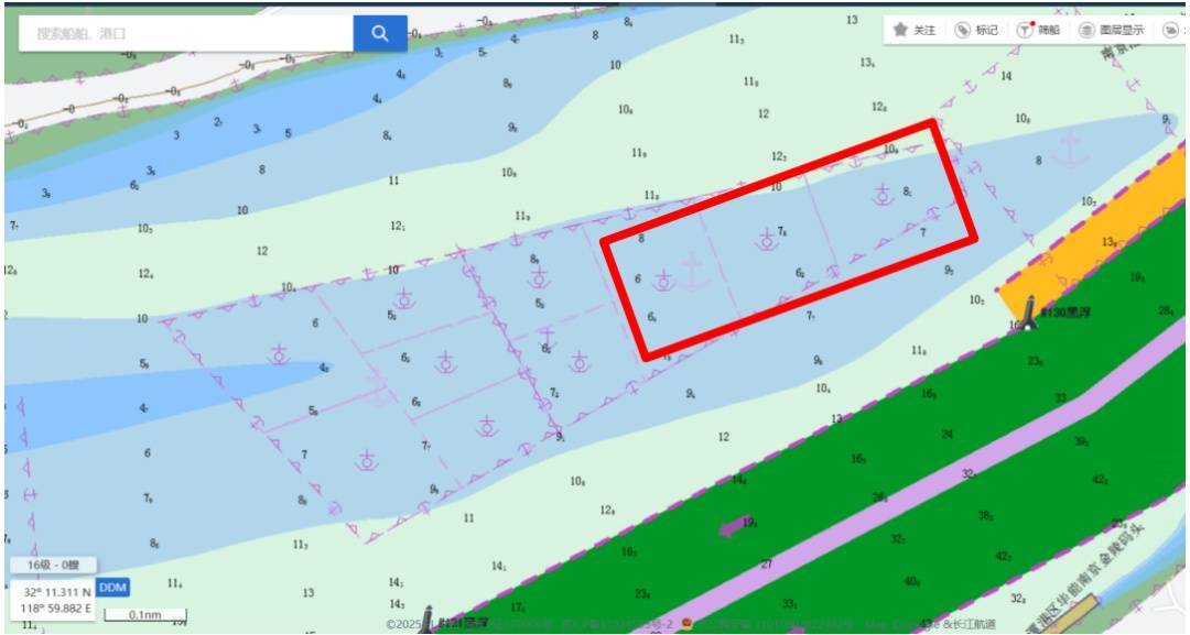 长江南京段水深异常,江苏海事部门发布提醒