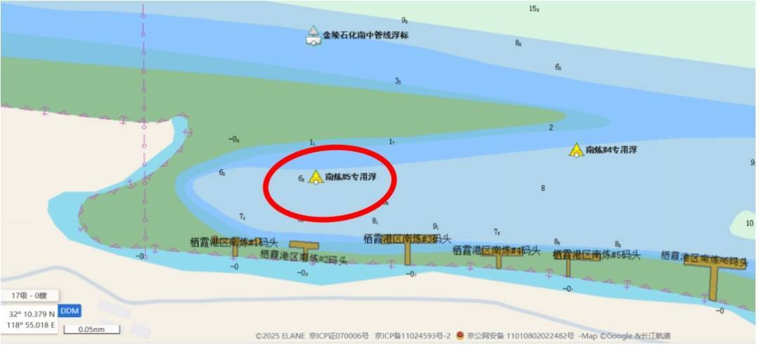 长江南京段水深异常,江苏海事部门发布提醒