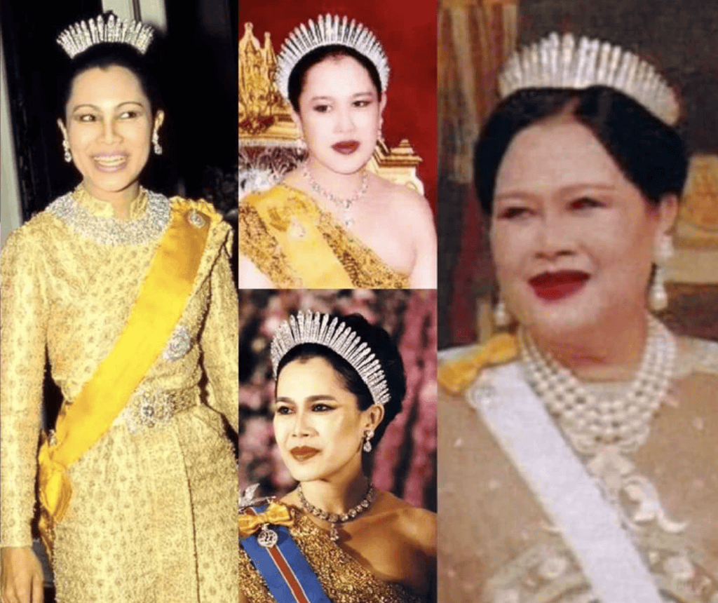 泰国王太后诗丽吉去世,留下19顶奢华王冠和她的传奇一生