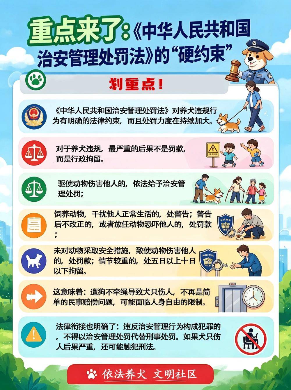 太原长风东街突发烈犬扑咬少年！违规饲养禁养犬种圣伯纳犬，犬主被行政拘留
